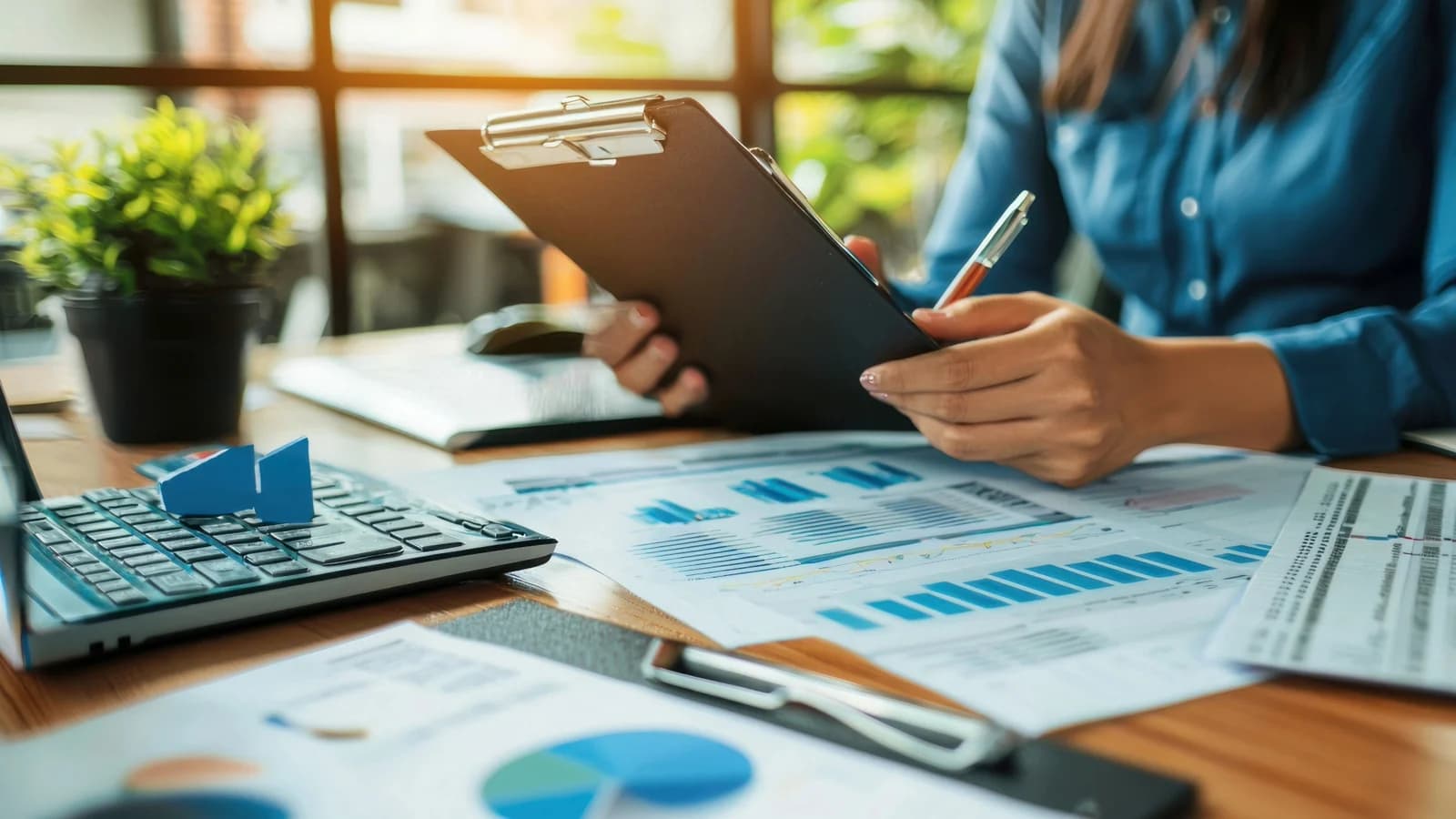 Financial reporting and planning for a growing business